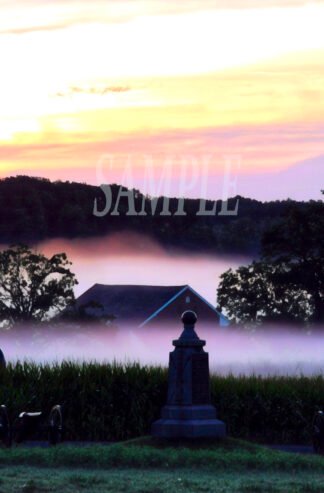 The Trostle Farm at Sunrise