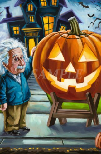 Albert Einstein's Halloween