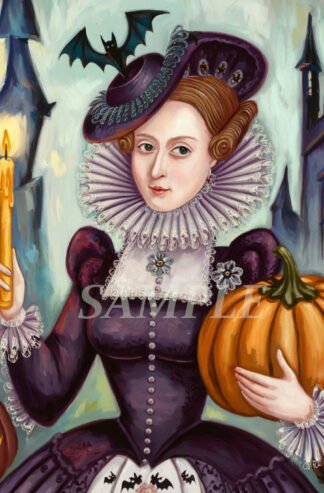 Halloween with Elizabeth I