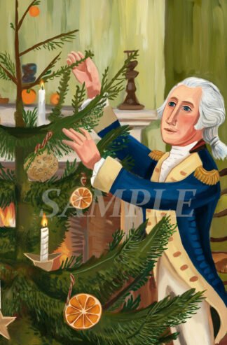George Washington Decorates the Tree